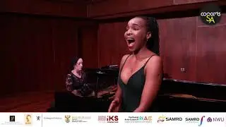 Yolisa Ngwexana sings Verdi's Caro nome from Rigoletto