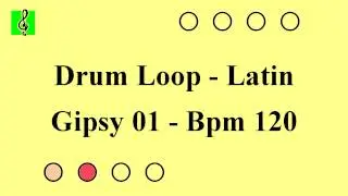 Free Drum Loop - Latin - Gipsy 01 (Verse) - 120 Bpm