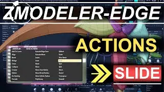 ZBrush - ZModeler Edge(Actions) - 