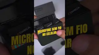 MICROFONE SEM FIO NO CELULAR