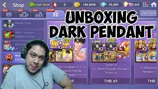 JAJAN & UNBOXING DARK PENDANT !! || GETRICH