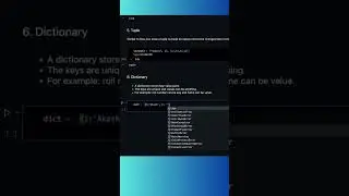 Dictionary in Python | Defining a dictionary #shorts #dictionary