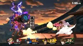 Pit VS Richter VS Young Link VS Dark Pit: Super Smash Bros Ultimate