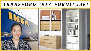 HOW TO HACK THE MOST POPULAR IKEA FURNITURE | Making over IKEA furniture Kallax, Malm, Billy, Alex