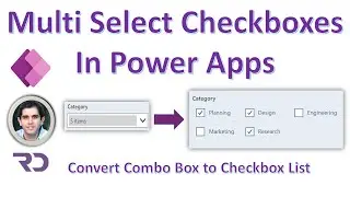 Multi Select Checkbox in Power Apps