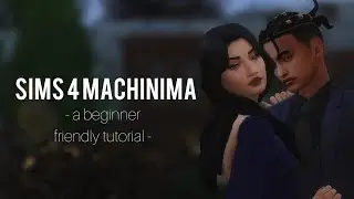 how to create a Sims 4 story || beginner-friendly Sims 4 Machinima tutorial || solitasims