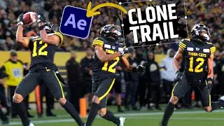 Freeze Clone Trail Effect in Adobe After Effects 2024 Tutorial