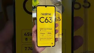 Realme C63 Leather Blue - What's in the box?