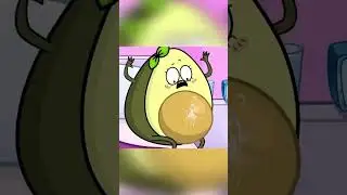 😱 What’s happening inside a pregnant Avocado’s belly 🥑 (Pt.2) #funny #cartoon #baby