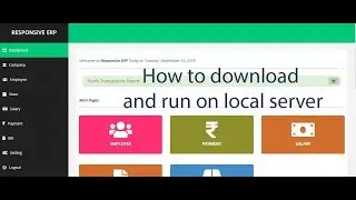 Download and run payroll with database