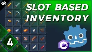 Slot based inventory in GODOT Tutorial Part 4 Item Slot