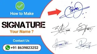 ✅ How to Make a Signature | Signature ideas | Signature Styles