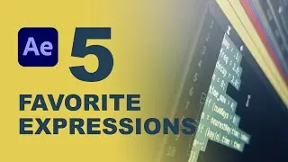 Top 5 Best Expressions To Use with Adobe After Effects!