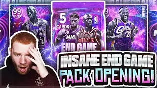 Insane *END GAME* LEBRON & MJ Pack OPENING!! We PULLED Crazy Dark MATTERS! (NBA 2K22 MyTeam)