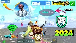 😱Best Vpn For Pubg Lite 2024 | Pubg Lite Best Vpn 2024 | Low Ping Vpn For Pubg Mobile Lite 2024 🔥