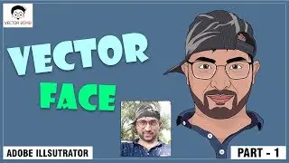 How to Create Cartoon Face of your Real Photo PART - 1 | Adobe Illustrator CC 2017