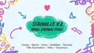 Scribbles v.2. Hand Drawn Pack After Effects Templates