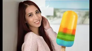 ASMR IN VR VIDEO 4K | PAULA EATS ICE CREAM BAR TILL LAST PIECE | EATING SOUNDS