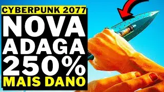 CYBERPUNK 2077 - PATCH 1.6 COMO PEGAR A NOVA ADAGA (PRESA AZUL) 250% A MAIS DE DANO!!!