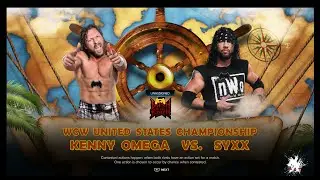 WWE 2K24: Kenny Omega vs Syxx(c) - WCW UNITED STATES CHAMPIONSHIP