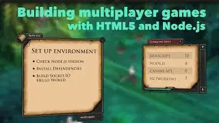 Building multiplayer game with JavaScript