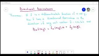 Directional Derivatives 1.1