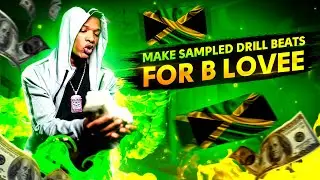 How to make SAMPLED JAMAICAN NY Drill Beats For BLovee | FL Studio Drill Tutorial 2022 (& Kay Flock)