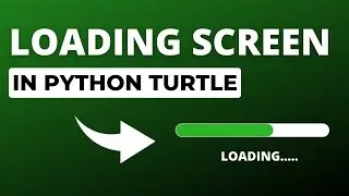 How to create loading screen using Python🐍| Python turtle 🐍|#python |#pythonprojects