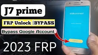 Samsung Galaxy J7 Prime Android FRP Bypass || Android 8.0,8.1 FRP/Google Lock Bypass Without Pc 2023