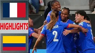 France vs Colombia Extended Highlights | Pre-Match Women's Football Olympic Games 2024