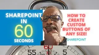 Create Custom Buttons in SharePoint Pages: Easy Step-by-Step Guide!