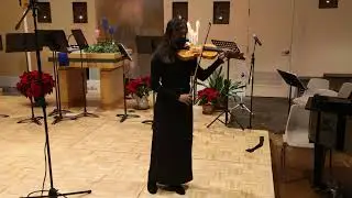 Concerto for Violin No  1 in g minor Op  26, 2nd mvt, Adagio, Anushka Bora