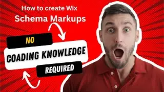 Wix SEO Tutorial - How to create and add Wix Schema Markup and Structured Data