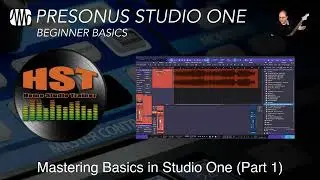 Mastering Basics Part 1 - PreSonus Studio one Beginner Training - Home Studio Trainer