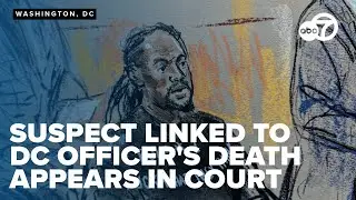 Man connected to DC officer's accidental shooting death appears in court