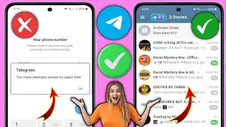 วิธีแก้ไข Telegram Too many attempts, please try again later (2024)