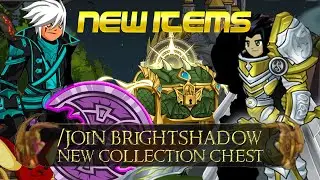 AQW /join brightshadow Full Walkthrough | New Merge Shop Items + Eternal Dragon Collection Chest!