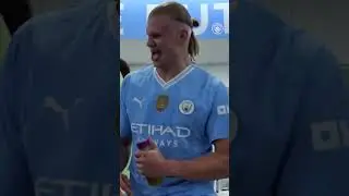 Dressing Room Celebrations! | De Bruyne, Rodri, Haaland #mancity #premierleagueclub