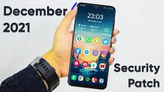 Samsung Galaxy A50 December 2021 Security Update