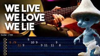 We live, We love, We lie GUITAR TAB  | Alan Walker - Spectre | Guitarra Cover  | Christianvib