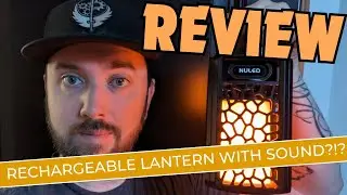 These Outdoor Lanterns have LOUD speakers for Music?!