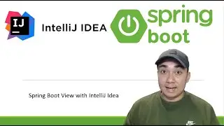 Spring Boot Beginner View with IntelliJ