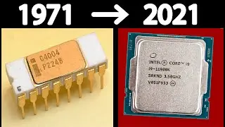 Evolution of Intel Processor History of Intel 1971 to 2021