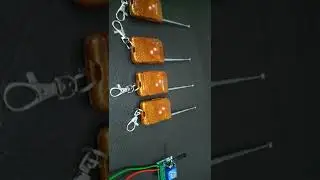 RF receiver pairing with RF remote