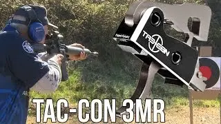 Tac-Con 3MR AR-15 trigger in Slow Motion with Jerry Miculek