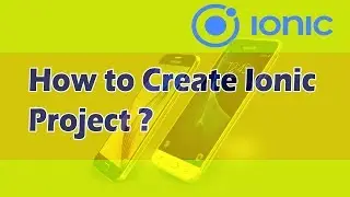 How to Create Ionic Project ( with Default Side-Menu Template ) ? | Bangla Tutorial