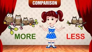 More and Less | Comparison for Kids | Learn Pre-School Concepts with Siya | Part 5