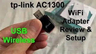 TP-Link Archer T3U AC1300 Wireless WiFi USB Adapter Setup & Review!