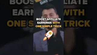 💰84% increase in Affiliate Earnings with one trick