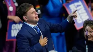 'That's my dad': Tim Walz's son tears up during dad's DNC speech